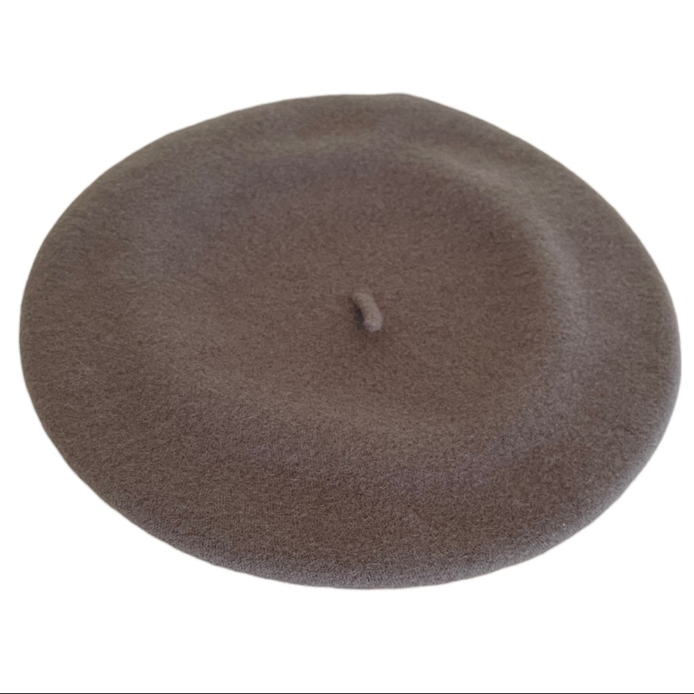 Parkhurst NWT 100% Wool Dark Grey Beret